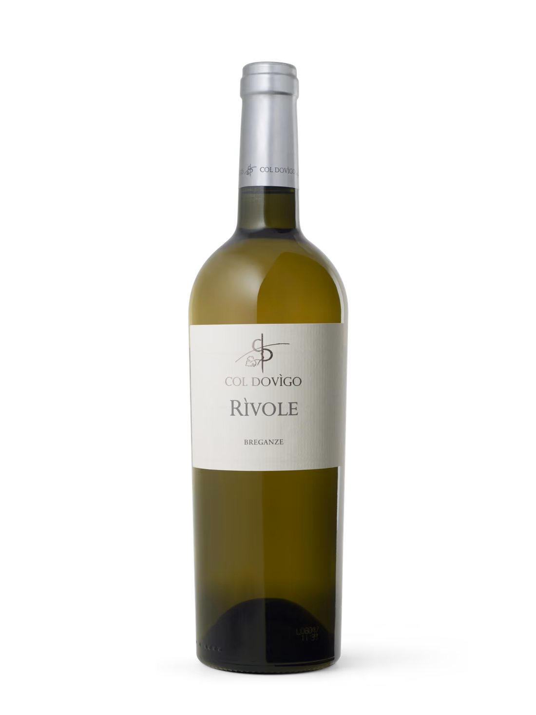 Bottiglia di Rìvole, uvaggio bianco Breganze Col Dovigo